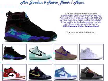 Air Jordan 8 Aqua Pre-Release Now At KIXCLUSIVE! Air Jordan 8 Aqua Pre-Release Now At KIXCLUSIVE!
