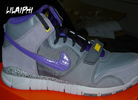 Nike Trainer Dunk High Cool Grey/Purple