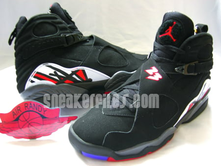 Nike Air Jordan Retro 8 Playoffs 2007 Black