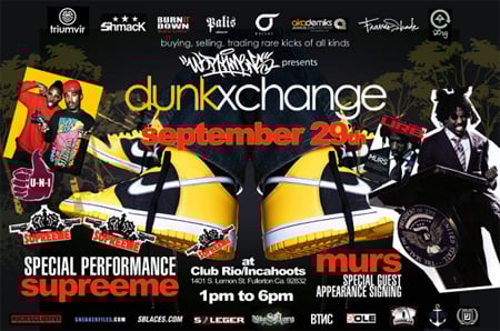 Dunkxchange Fullerton September 29th with U-N-I Dunkxchange Fullerton September 29th with U-N-I