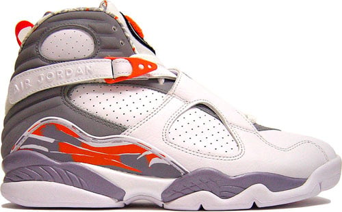 jordan 8 white and orange