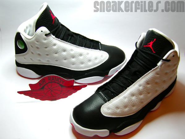 white black and red 13s