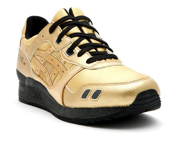 David Z x Asics Gel Lyte III Stainless Steel and Solid Gold Collection