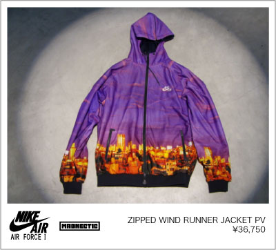 Nike Air Force 1 Hectic/Zipped Wind Runner