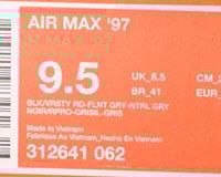 Nike Air Max 97 Black/Red/Flint