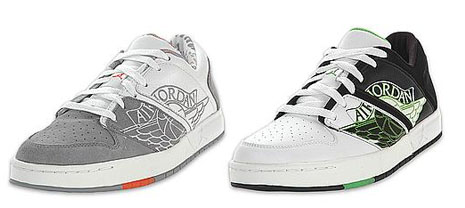 Jordan Nu Retro Stealth/Grey and Green Bean/Black