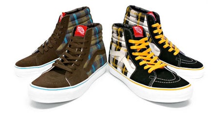 Vans Plaid Pack - Yellow/Black, Brown/Blue