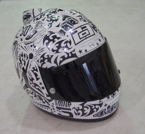 Team Jordan Sneaker Inspired Helmets