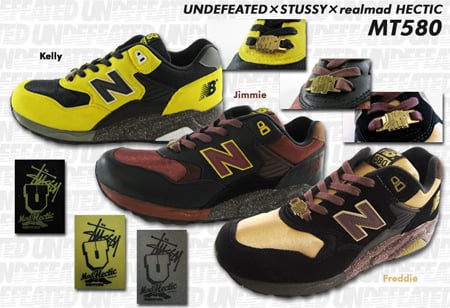 New Balance MT580 x Undefeated x Stussy x Real Mad Hectic