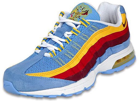 yellow and blue air max 95