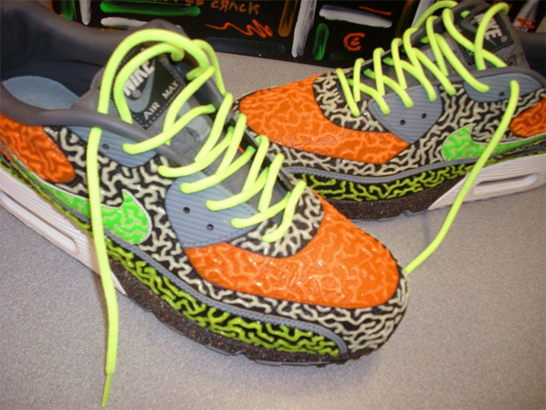 Sneakerfiles Exclusive Crispy Clean Custom Nike Air Max 90