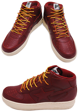 Bapesta Premium Leather Mid and Low