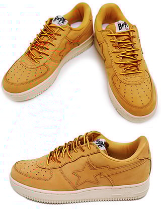 Bapesta Premium Leather Mid and Low