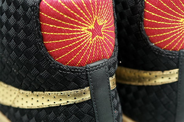 Nike Blazer Mid Premium Black/Red/Metallic Gold