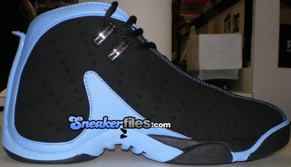 Air Jordan 12.5 Black/University Blue Detailed Look