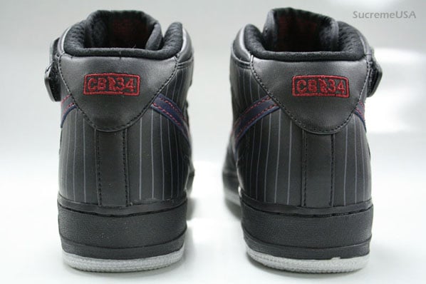 Nike Air Force 1 Mid CB Houston Rockets Black/Obsidian Nike Air Force 1 Mid CB Houston Rockets Black/Obsidian