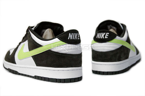 Nike Dunk 6.0 Low White/Volt-Dark Army