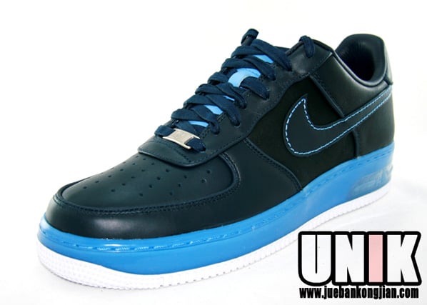 Nike Air Force 1 Supreme - Obsidian/University Blue