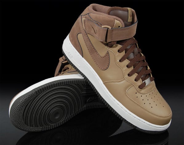 Nike Air Force 1 Mid Shades Of Brown
