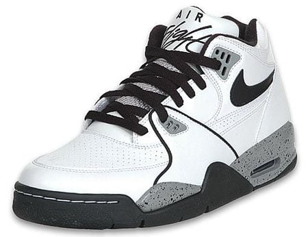 nike air flight 89 black and white