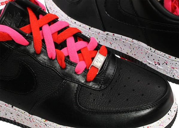 Nike Womens Air Force 1 Supreme - Black/Engine/Laser Pink Nike Womens Air Force 1 Supreme - Black/Engine/Laser Pink