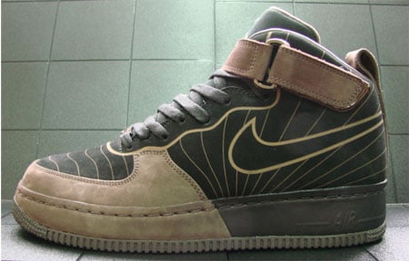 Nike Air Force 1/Air Jordan 12 Fusion Sample - Brown/Black