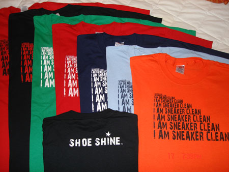 Shoe Shine: I Am Sneaker Clean T-Shirts