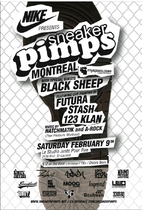 Sneaker Pimps Montreal February 9 2008
