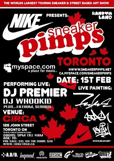 Sneaker Pimps Toronto February 1 2008