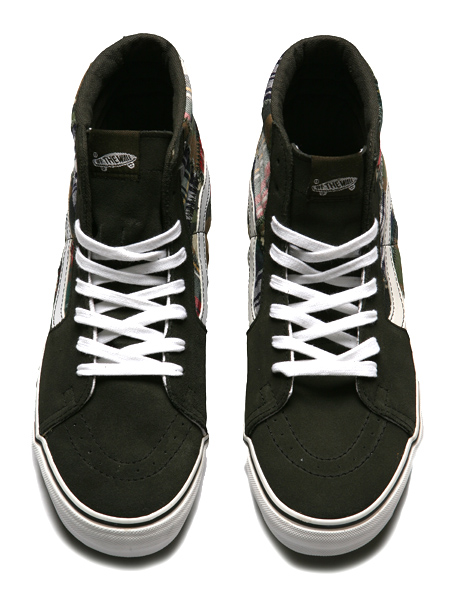 Vans SK8-Hi and Slip On Patchwork Camo Vans SK8-Hi and Slip On Patchwork Camo