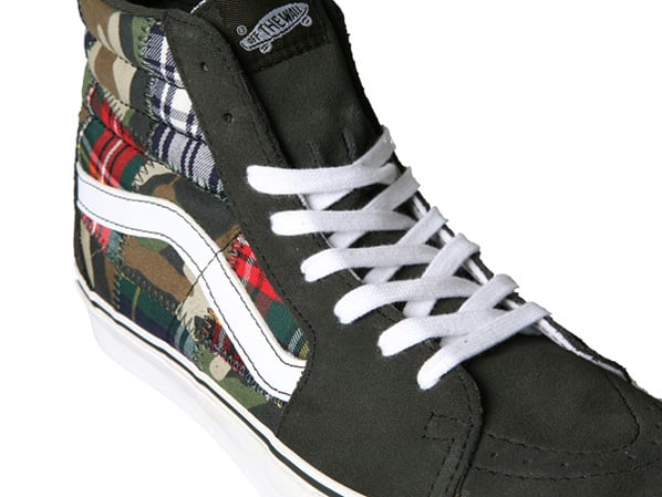 Vans SK8-Hi and Slip On Patchwork Camo Vans SK8-Hi and Slip On Patchwork Camo