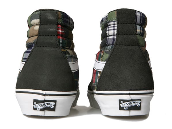 Vans SK8-Hi and Slip On Patchwork Camo Vans SK8-Hi and Slip On Patchwork Camo