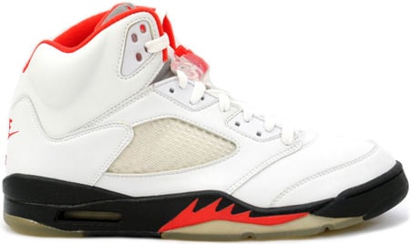 Air Jordan 5 (V) 2000 Retro White 