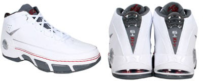 Air Jordan CP Chris Paul White/Silver/Varsity Red