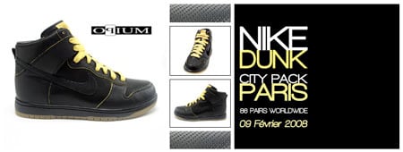 Nike Dunk Be True City Series - Paris