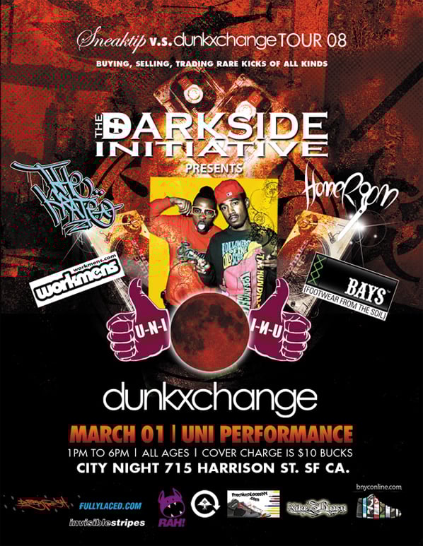 Dunkxchange San Francisco March 1st Dunkxchange San Francisco March 1st