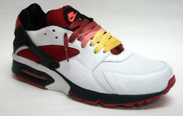 Nike Air BW x Huarache - White/Red and Black/Green