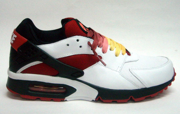 Nike Air BW x Huarache - White/Red and Black/Green