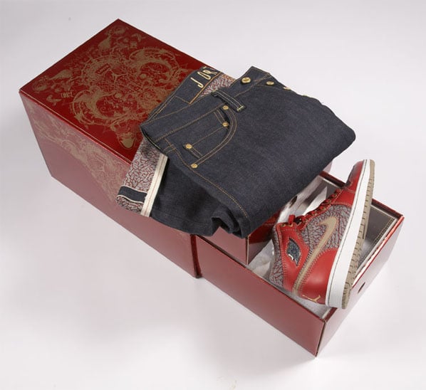 Air Jordan 1 x Levi's 23/50 Package Detailed Look