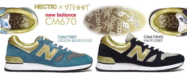 New Balance CM670 x Stussy x Hectic | SneakerFiles