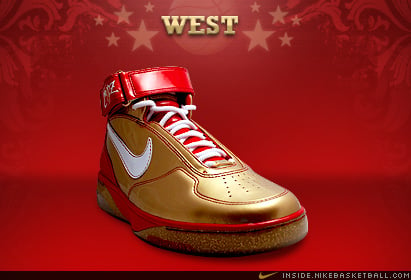 Nike Air Force 25 All Star West Carlos Boozer