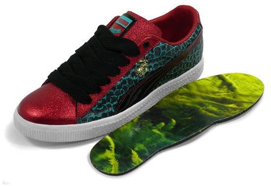 Puma Clyde Limited Edition Poison Pack