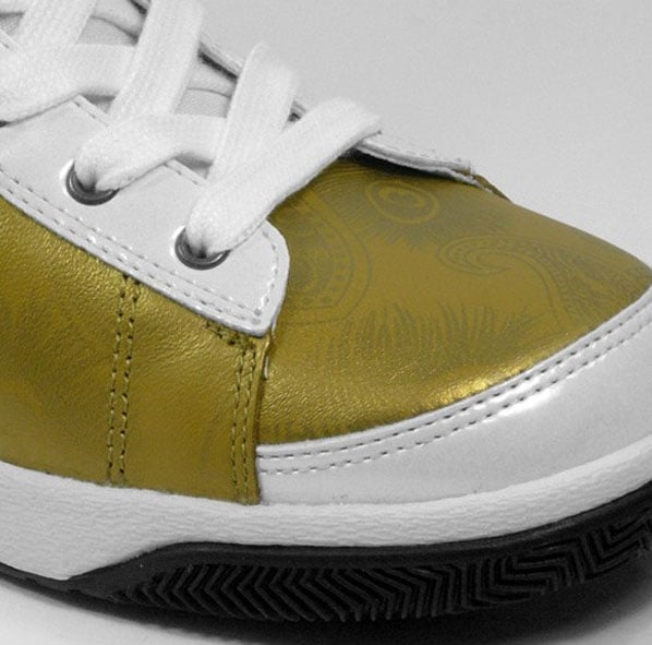 Nike WMNS Blazer Mid Plus - Metallic Gold and Granite
