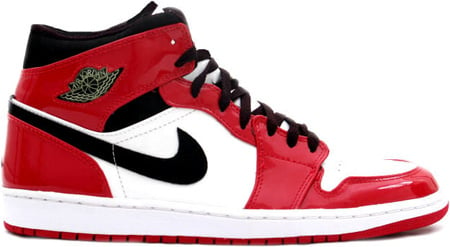 retro 1 red black and white