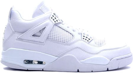 air jordan 4 retro all white