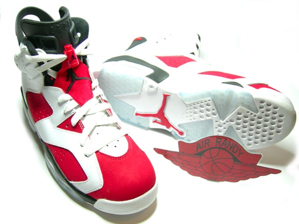 Air Jordan Retro 6 (VI) Carmine Countdown Pack