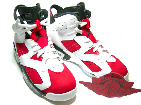 Air Jordan Retro 6 (VI) Carmine Countdown Pack