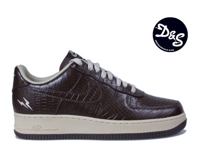 Nike Air Force 1 Low '07 Premium HTM - Blue and Brown | SneakerFiles
