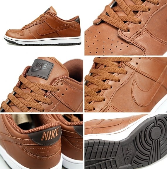 Nike Dunk Low and High Premium iD - Cognac