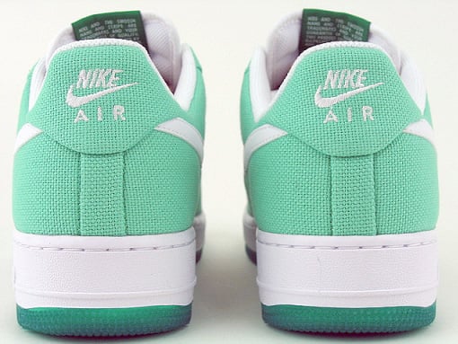 Nike WMNS Air Force 1 Canvas Lucky Green Now Available